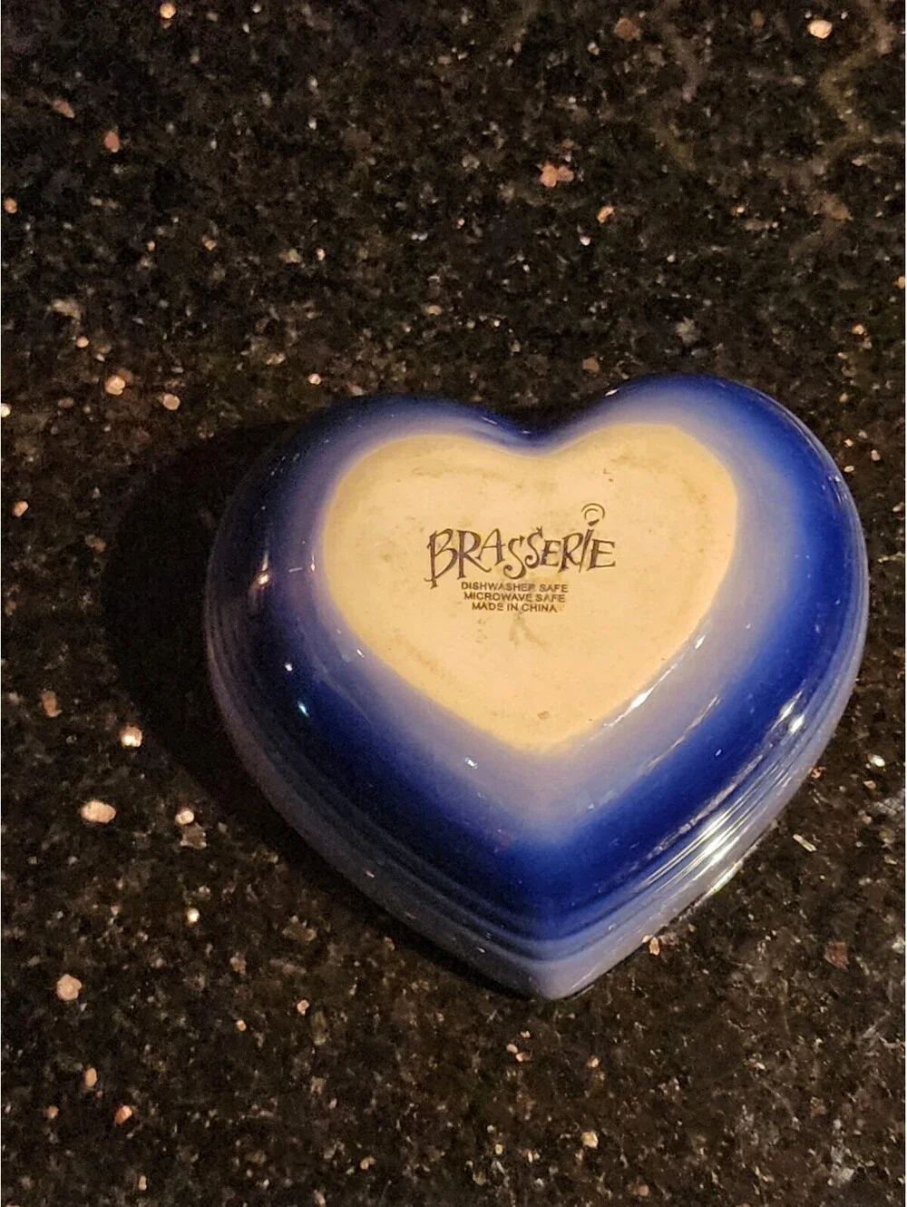 Brasserie Red Mini Pot Heart-Shaped Baking dish Casserole, SWEET, 3
